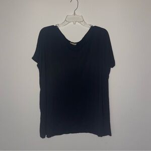 Piko 1988 Elegant Black Bamboo Blend Tunic